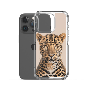 Leopard Potrait iPhone Case