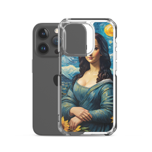 Monalisa Painting in Van Gogh Style iPhone Case