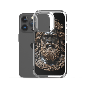 Zeus Copper Wire Sculpture iPhone Case