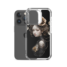 Lady Rose Copper Wire Art iPhone Case