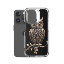 Owl Copper Art iPhone Case