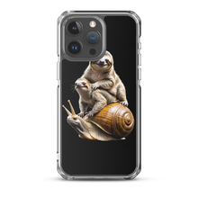 Sloth Riding A Snail iPhone Case