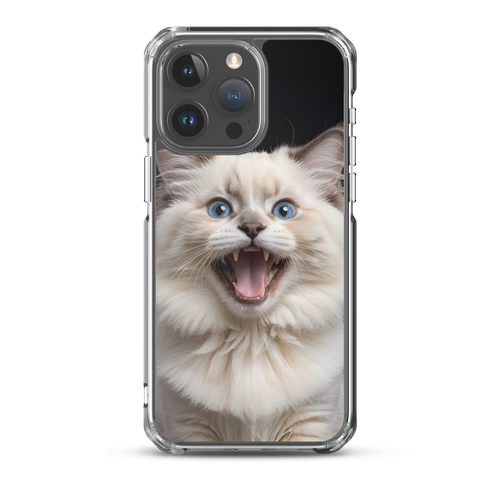 Angry Ragdoll Kitten iPhone Case