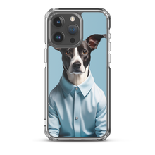 Sad Dog Blue iPhone Case