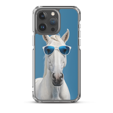 Cool Blue Horse iPhone Case