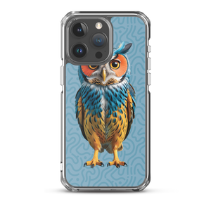 Blue Owl iPhone Case