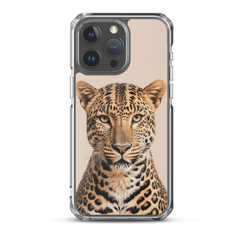 Leopard Potrait iPhone Case