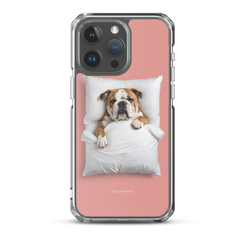 Sleeping Bulldog iPhone Case