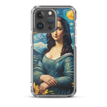 Monalisa Painting in Van Gogh Style iPhone Case