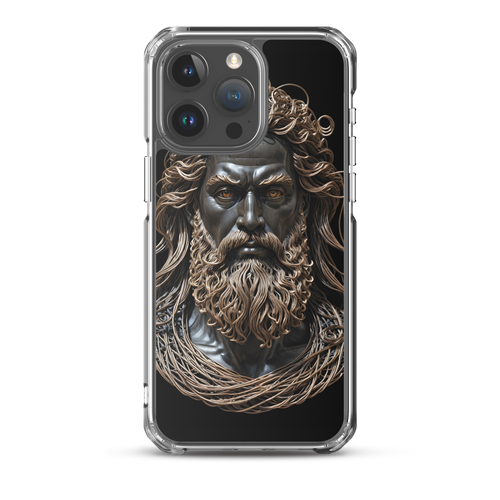 Zeus Copper Wire Sculpture iPhone Case