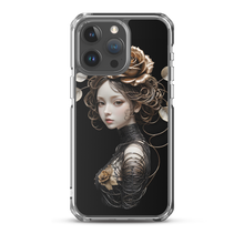 Lady Rose Copper Wire Art iPhone Case