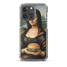 Monalisa Burger iPhone Case