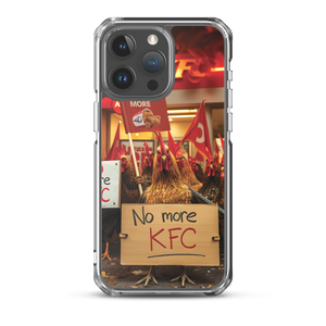 No More KFC (Chicken Demo) iPhone Case