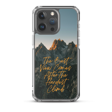 The Best View Comes iPhone Case