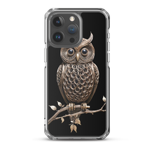 Owl Copper Art iPhone Case