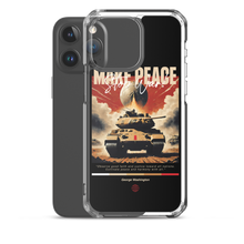 Make Peace Stop War Tank iPhone Case