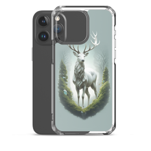 Green White Deer iPhone Case