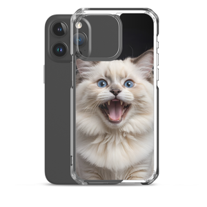 Angry Ragdoll Kitten iPhone Case