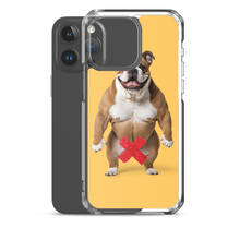 Bulldog X-Tape Yellow iPhone Case