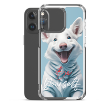 Cute Dog Be Yourself iPhone Case