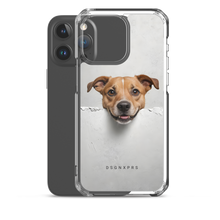 Smile Dog Peep iPhone Case