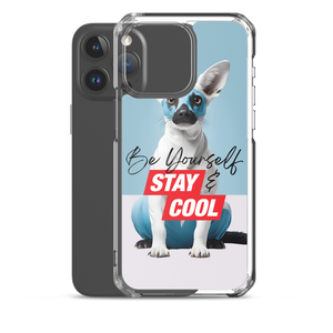 Be Yourself & Stay Cool iPhone Case