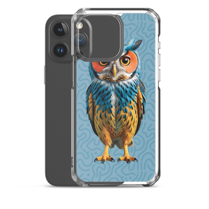 Blue Owl iPhone Case