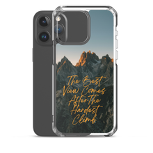 The Best View Comes iPhone Case