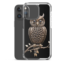 Owl Copper Art iPhone Case