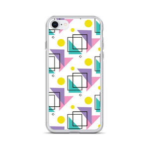 Memphis Colorful Pattern 02 iPhone® Phone Case