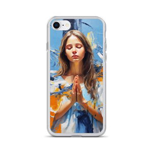 Pray & Forgive Oil Painting iPhone® Phone Case