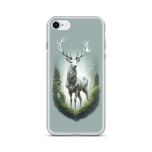 Green White Deer iPhone Case