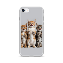 Funny Tripple Cats iPhone Case