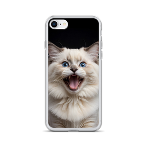 Angry Ragdoll Kitten iPhone Case