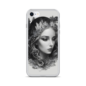 Grayscale Gaia iPhone Case