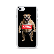 Sumo Bulldog Black iPhone Case