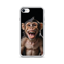 Happy Monkey Black iPhone Case