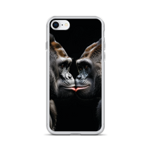 Gorilla Kissing iPhone Case