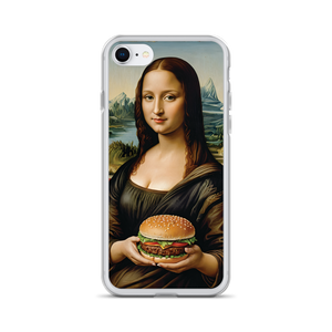 Monalisa Burger iPhone Case