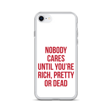 Nobody Cares (Funny) iPhone Case