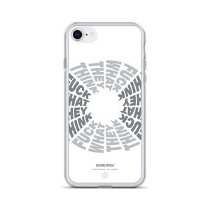 F**ck What They Think White iPhone Case