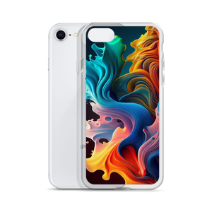 Colorful Swirl Background iPhone® Phone Case