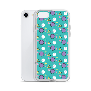 Memphis Colorful Pattern 01 iPhone® Phone Case