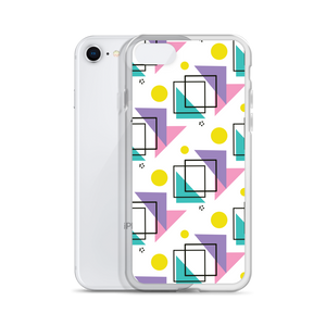 Memphis Colorful Pattern 02 iPhone® Phone Case