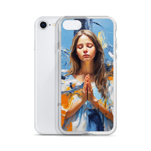 Pray & Forgive Oil Painting iPhone® Phone Case