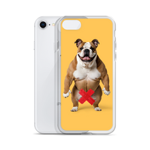 Bulldog X-Tape Yellow iPhone Case