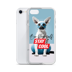 Be Yourself & Stay Cool iPhone Case