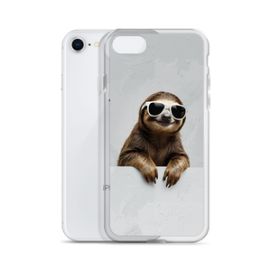 Cool Smiling Sloth iPhone Case