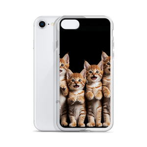 Four Cute Cats iPhone Case