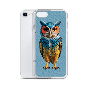 Blue Owl iPhone Case